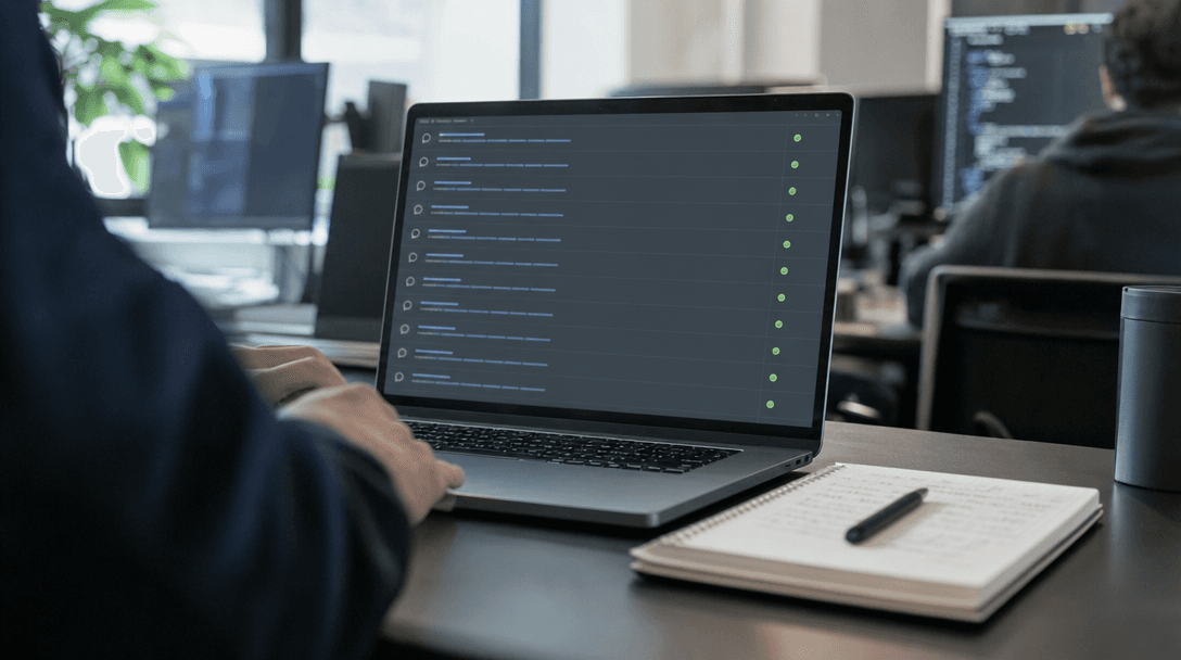 Chatbot test suite results reviewed before launch as part of AI chatbot development