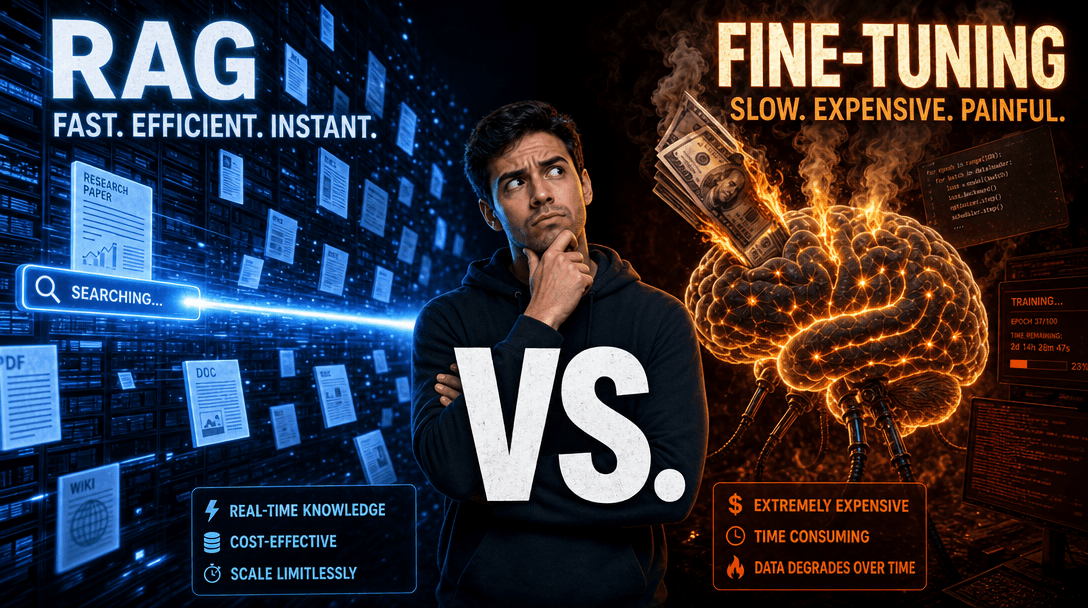 RAG vs Fine-Tuning: Which Should You Use in 2026?