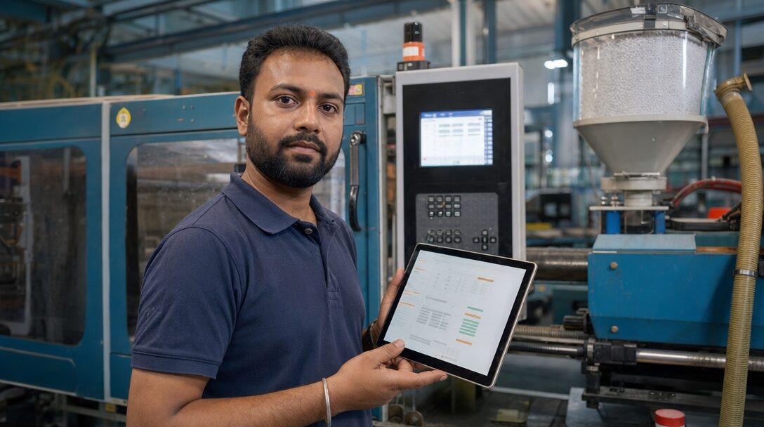 ERP for Plastics Manufacturers: Resin, Scrap, Machines and Job Work