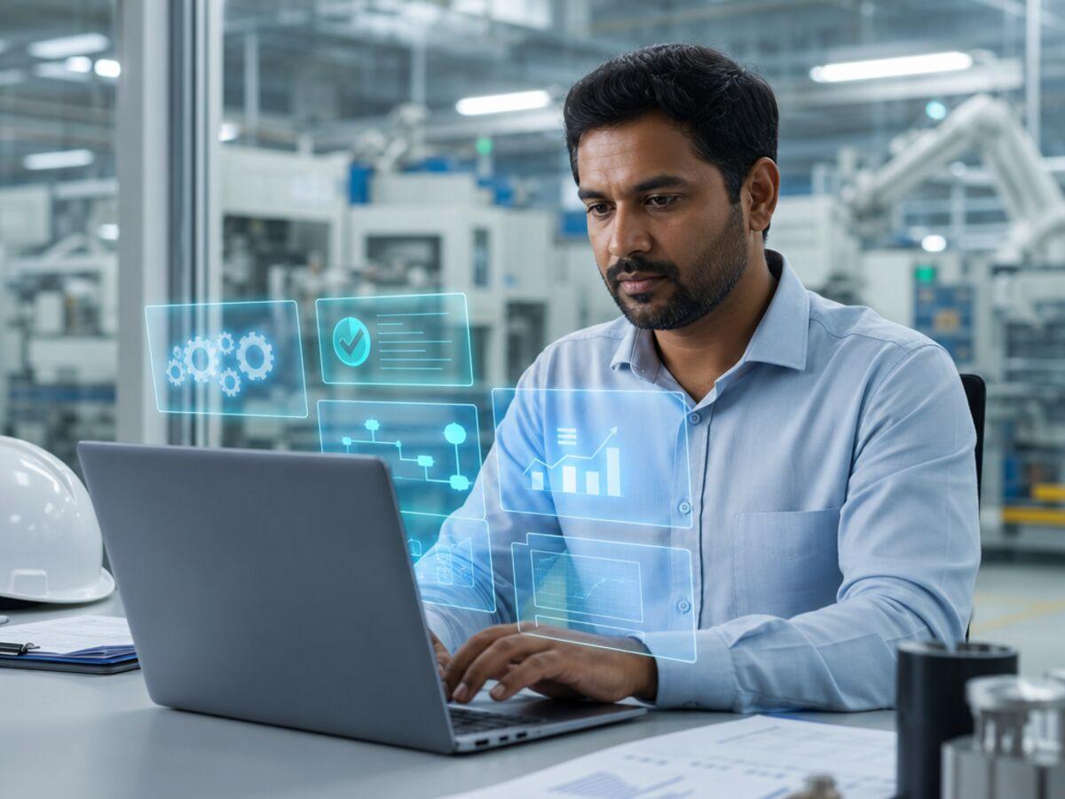 Illustration: E-Invoicing from Your ERP: What GST Compliance Software Should Automate in a Plant