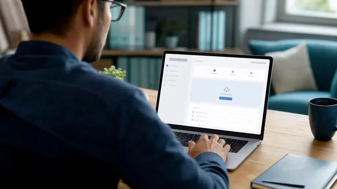 Customer portal built through web application development